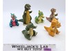 Lot of 6 Dinosaurs from The Land Before Time 1988 Amblin Pizza Hut Puppets