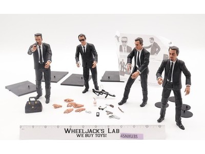 Reservoir Dogs Set of 4 Mr. Blonde, Orange White Pink Mezcor 2001 Action Figures
