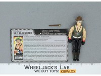Sgt. Slaughter V1 Complete RED CARD BACK G.I. Joe 1986 Hasbro Vintage Figure