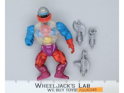 Roboto 100% Complete He-Man Masters of the Universe MOTU 1985 Mattel Vintage