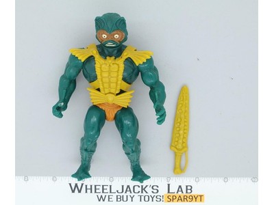 Mer-Man 100% Complete He-Man Masters of the Universe MOTU 1984 Vintage Action.