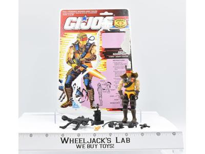 Desert Scorpion V1 W/Cardback 100% Complete GI Joe 1991 Hasbro Action Figure