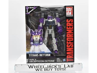 Decepticon Octane NEW Voyager Class Titans Return Generations Transformers 2016