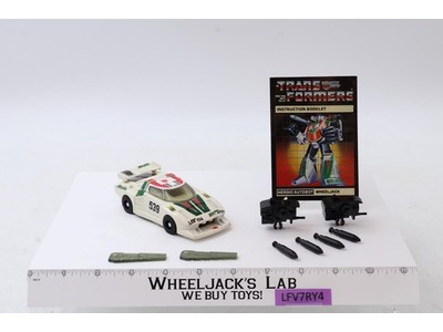 Wheeljack 100% Complete 1984 Autobot Vintage G1 Transformers Action Figure
