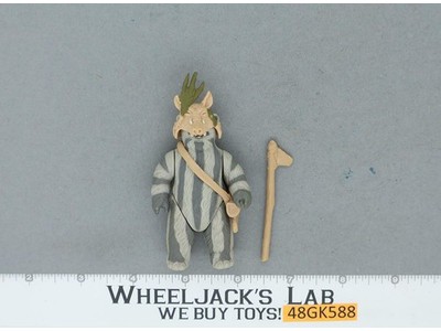Teebo Ewok 100% Complete Star Wars ROTJ 1984 Vintage Kenner NO REPRO