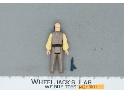 Lobot 100% Complete Star Wars ESB 1980 Kenner Vintage Action Figure NO REPRO