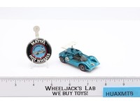 Chaparral 2G AQUA 1969 Redline Hot Wheels Mattel Vintage RL w/ Wing & Button