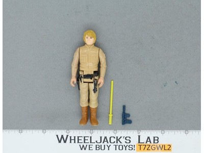 Luke Skywalker Bespin OCHRE Brown HAIR Complete Star Wars 1977 Kenner No Repro