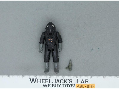 Tie Fighter Pilot 100% Complete Star Wars ESB 1982 Kenner Figure NO REPRO