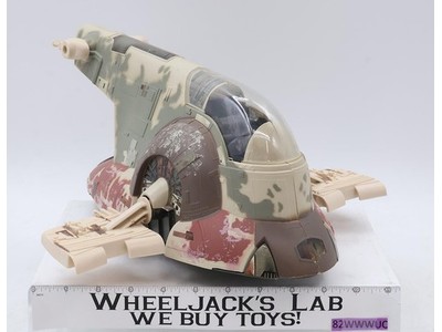 Boba Fett Slave 1 Complete Star Wars POTF 1996 Kenner Action Figure Vehicle