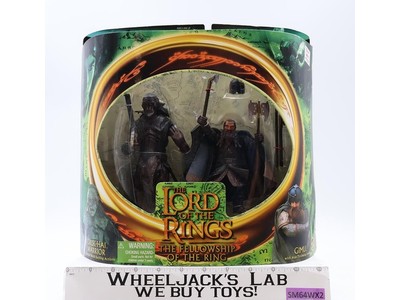 Gimli & Uruk-Hai The Lord of the Rings Fellowship of the Ring 2001 ToyBiz MIB