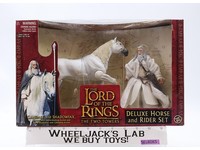 Gandalf & Shadowfax Deluxe Horse/Rider The Lord of the Rings The Two Towers MISB