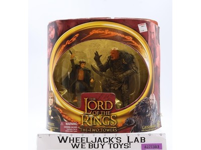 Merry & Grishnakh Lord of the Rings The Two Towers 2002 ToyBiz Figure NEW SEALED