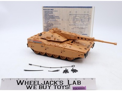 Mauler Tank 100% Complete WORKS GI Joe 1985 Hasbro Action Figure Vehicle