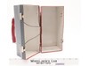 1958 Red Barn Open Door Version METAL Dome Top LUNCH BOX w/ THERMOS Vintage