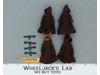 Lot of 4 Jawas 100% Complete Star Wars 1977 Vintage Kenner Figures No REPRO