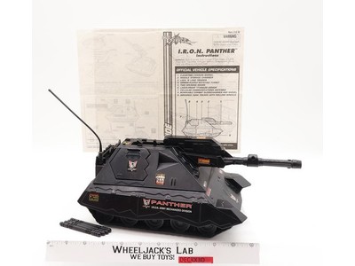 I.R.O.N. Panther 100% Complete GI Joe Sgt. Savage 1994 Hasbro Vehicle