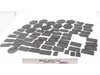 Lot of 68 Action Figure Stands for 1:18 Size Figures
