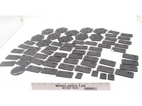 Lot of 68 Action Figure Stands for 1:18 Size Figures