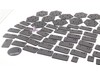Lot of 68 Action Figure Stands for 1:18 Size Figures