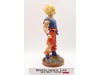 43CM Dragon Ball Son Goku Anime Figure Super Saiyan Battle Damaged PVC Statue