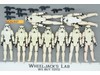 Lot of 9 Complete Star Wars Imperial Stormtroopers 1980s Kenner Vintage Figures
