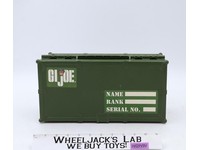 GI Joe Plastic Footlocker + Accessories 1997 Hasbro Formative Int'l Accessories