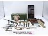 GI Joe Plastic Footlocker + Accessories 1997 Hasbro Formative Int'l Accessories