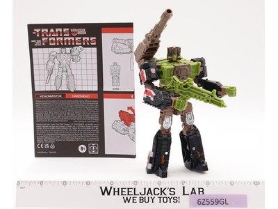 Hardhead 100% Complete Transformers Headmaster G1 Reissue Walmart Excl. Hasbro