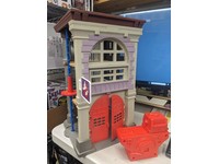 Firehouse Headquarters 100% Complete The Real Ghostbusters 1987 Kenner Playset