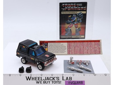 Trailbreaker 100% Complete 1985 Vintage G1 Transformers Action Figure