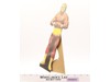 Hulk Hogan 1990 WWF Fan Club 12" Desk Top Diecut Promo Wrestling Standee Standup