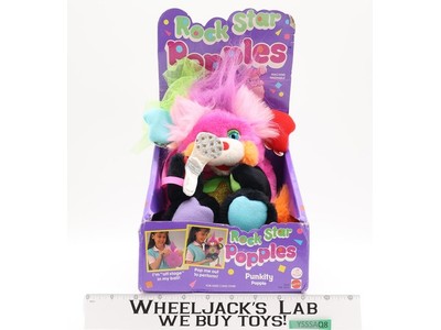 Rock Star Popples Punkity Popple 1986 Mattel Vintage NEW MIB Vintage