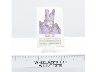 Iron-On Cyclonus Premium 1986 Ziploc G1 Transformers Vintage The Movie