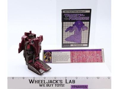 Flywheels 100% Complete Vintage 1987 G1 Transformers Hasbro Action Figure