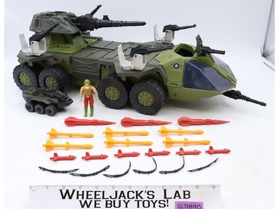 Rolling Thunder W/ Armadillo GI Joe 1988 Hasbro Vintage Action Figure Vehicle