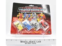 Race Car Patrol WITH BUBBLE Vintage Hasbro 1989 G1 Transformers Action Figure