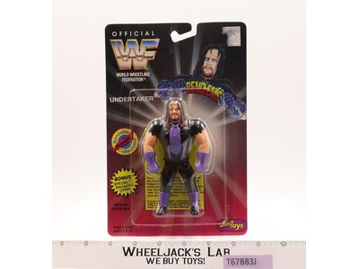 Undertaker Bend-Ems WWF 1995 Just Toys 4.5" Series VI NEW MOSC SEALED