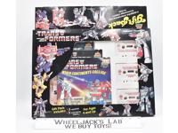 3 Read Along Storybooks Cassettes Gift Pack Transformers G1 1985