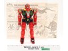 Red Dragon Thunderzord Complete Power Rangers 1994 Bandai Action Figure