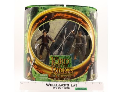 Frodo & Samwise The Lord of the Rings Fellowship of the Ring ToyBiz NEW SEALED