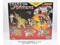 Superion Pentajet UNUSED STICKERS SEALED BAGS GIG Giftset 1985 G1 Transformers