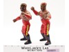 Harlem Heat Tag Team RED VARIANT WCW Wrestling 1994 Toymakers Action Figure