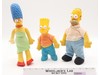 Burger King The Simpsons Family Dolls Homer, Marge, Bart 20th Century Fox 1990