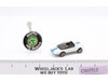 Jack Rabbit Special White Enamel Hot Wheels 1969 1970 Mattel Redline w/ BUTTON