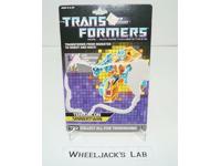 Sinnertwin Abominus Cardback Vintage Hasbro 1987 G1 Transformers Action Figure