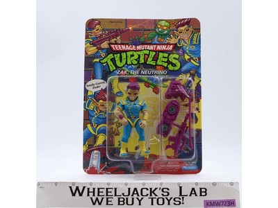 Zak The Neutrino Teenage Mutant Ninja Turtle 1991 Playmates MOSC UNPUNCHED NEW