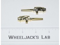 Eject Rewind Gold Guns Lasers Pair 1986 Vintage G1 Transformers Action Figure
