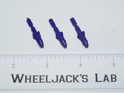 Blitzwing 3x Missile Rocket Vintage Hasbro G1 Transformers 1985 Action Figure