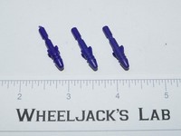 Blitzwing 3x Missile Rocket Vintage Hasbro G1 Transformers 1985 Action Figure